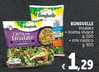 Bonduelle insalata