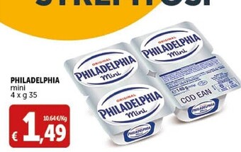 Gourmet Déco Philadelphia mini offerta
