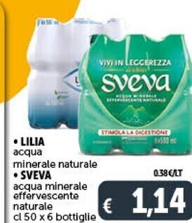 Lilia acqua minerale naturale