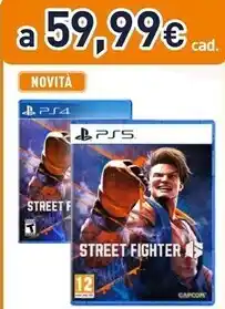 Unieuro Capcom street fighter 6 standard playstation 5 offerta