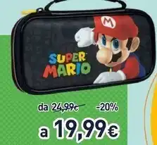 Unieuro Bigben interactive mario kart 8 cover nintendo nero offerta