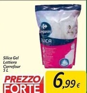 Carrefour Market Carrefour silica gel lettiera offerta