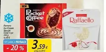 Carrefour Market Ferrero ice cream offerta