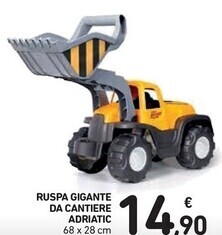 Spazio Conad Adriatic ruspa gigante da cantiere offerta