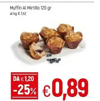 Famila Muffin Al Mirtillo offerta