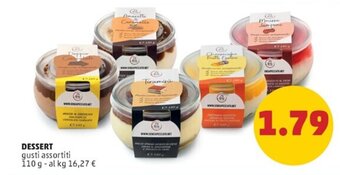 PENNY DESSERT gusti assortiti 110 g offerta