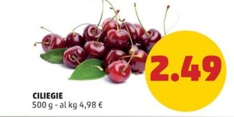 PENNY CILIEGIE 500 g offerta
