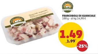 PENNY FRANCOBOLLI DI GUANCIALE 100 g offerta