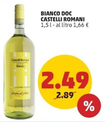 PENNY BIANCO DOC CASTELLI ROMANI 1,5 l offerta