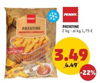 PENNY PENNY PATATINE 2 kg offerta