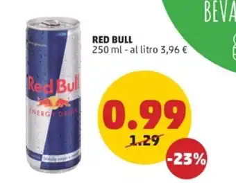 PENNY RED BULL 250 ml offerta