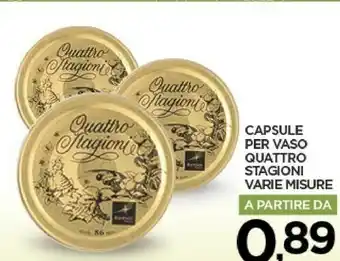 Capsule Per Vaso Quattro Stagioni Varie Misure