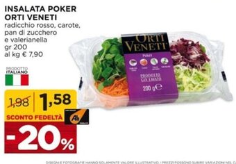 INSALATA POKER ORTI VENETI gr 200