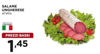 Alì Supermercati SALAME UNGHERESE offerta