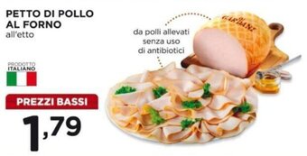 Alì Supermercati PETTO DI POLLO AL FORNO offerta