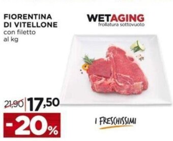 FIORENTINA DI VITELLONE con filetto