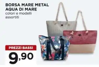 Alì Supermercati BORSA MARE METAL AQUA DI MARE offerta