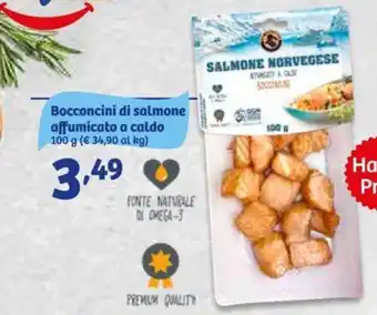 In'S Mercato Bocconcini di salmone affumicato a caldo 100 g offerta