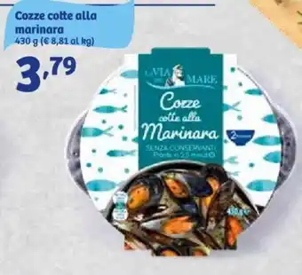 Cozze cotte alla marinara 430 g