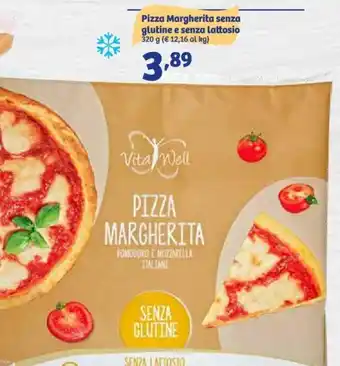 In'S Mercato Pizza Margherita senza glutine e senza lattosio 320 g offerta