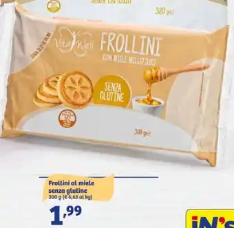 In'S Mercato Frollini al miele senza glutine 300 g offerta