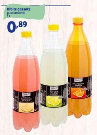 Bibite gassate gusti assortiti 1 l