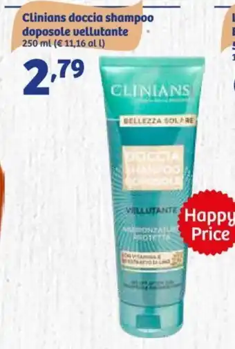 In'S Mercato Clinians doccia shampoo doposole vellutante 250 ml offerta