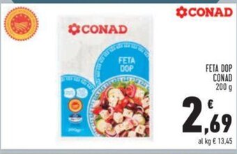 Conad FETA DOP CONAD 200 g offerta