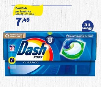 In'S Mercato Dosi Pods per lavatrice 651 g offerta