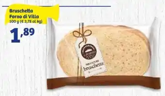 Bruschetta Forno di Villa 500 g