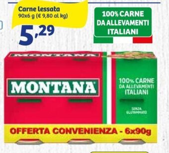 In'S Mercato Carne lessata 90x6 g offerta