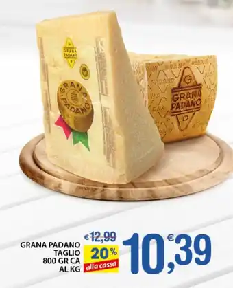 GRANA PADANO TAGLIO 800 GR