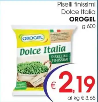 Piselli finissimi Dolce Italia OROGEL g 600