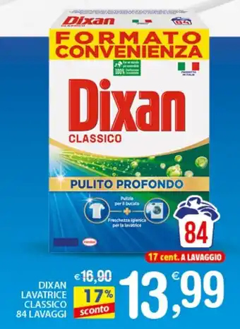 Qui Discount DIXAN LAVATRICE CLASSICO 84 LAVAGGI offerta