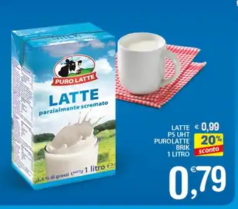 LATTE PS UHT PURO LATTE BRIK 1 LITRO