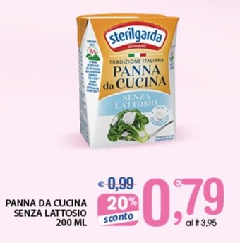 Qui Discount PANNA DA CUCINA SENZA LATTOSIO 200 ML offerta
