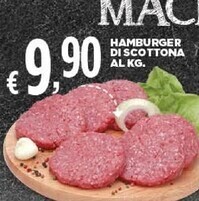 Sigma Hamburger di scottona offerta