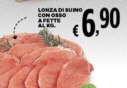 Sigma Lonza di suino con osso a fette offerta