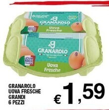 Sigma Granarolo uova fresche grandi offerta