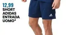 Adidas short entrada uomo