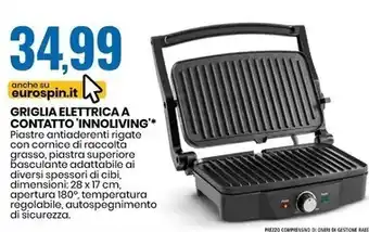 Innoliving griglia elettrica a contatto