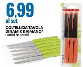 Kaimano coltelli da tavola dinamik