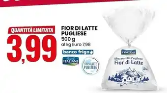 Eurospin Pascoli italiani fior di latte pugliese offerta