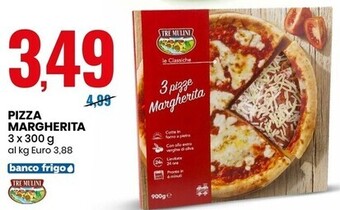 Tre mulini pizza margherita