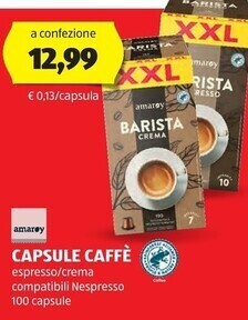 Amarey capsule caffe