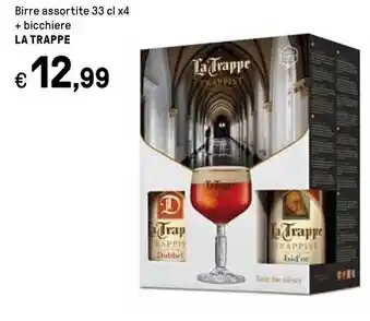 Iper La Grande La trappe birre assortite + bicchiere offerta
