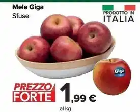 Carrefour Market Giga mele offerta