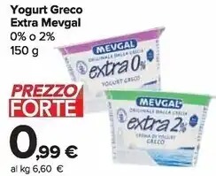 Carrefour Market Mevgal yogurt greco extra offerta