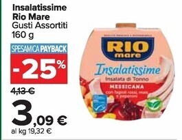 Carrefour Market Rio mare insalatissime offerta