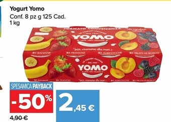 Carrefour Market Yomo yogurt offerta